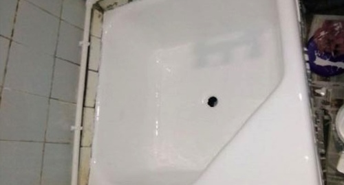 Обновление душевого поддона акрилом | Когалым